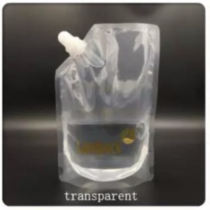 Egyedi készítésű folyékony italok csomagolása Spouted Bag / Laminált Maiterial Spout Pouch for Itage or detergent
