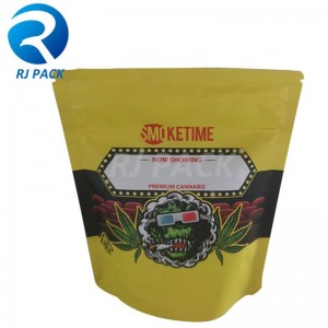 Gyermekálló mylar táskák kannabiszhoz